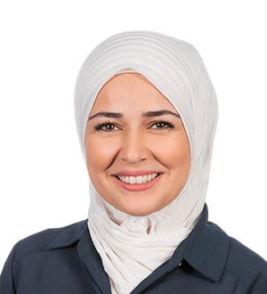 Receptionist Zeinab